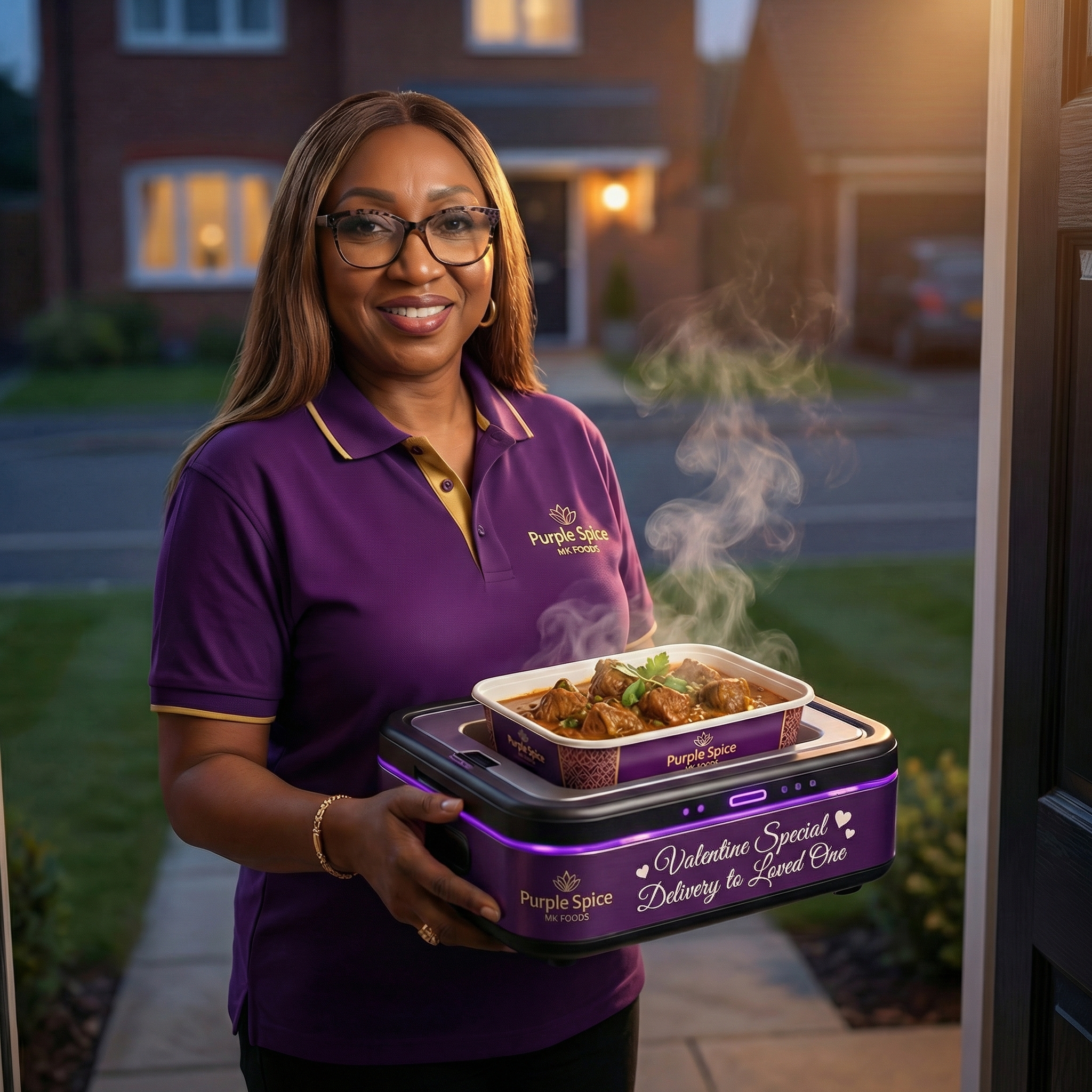 AI-generated image advertisement